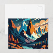 Nationaal park Torres del Paine Chili Briefkaart (Voorkant / Achterkant)