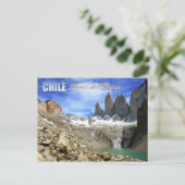 Nationaal Park Torres del Paine, Chili Briefkaart (Staand voorkant)
