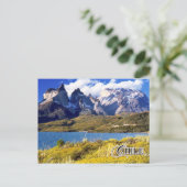 Nationaal Park Torres del Paine, Chili Briefkaart (Staand voorkant)