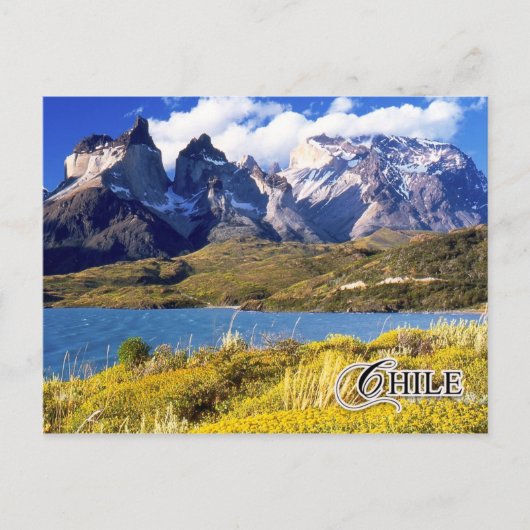 Nationaal Park Torres del Paine, Chili Briefkaart (Voorkant)