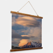 Nationaal Park Torres del Paine, Chili Hangend Wandkleed (Gebogen)