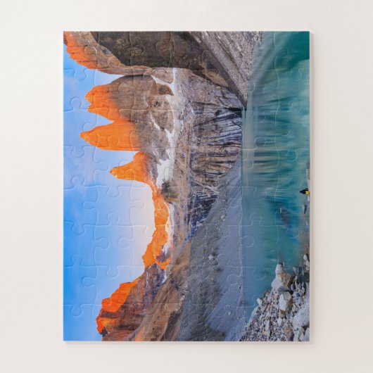 Nationaal Park Torres Del Paine, Chili. Legpuzzel (Verticaal)