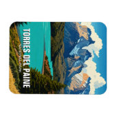 Nationaal park Torres del Paine Magneet (Horizontaal)