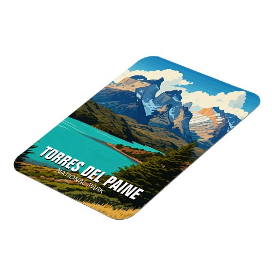 Nationaal park Torres del Paine Magneet (Linkerzijde)