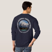 Nationaal park Torres del Paine T-shirt (Achterkant volledig)