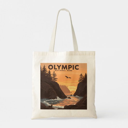 Nationaal Park Tote Bag (Achterkant)