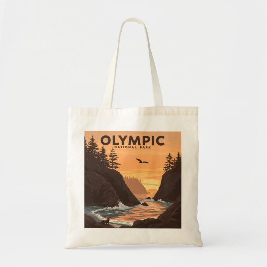 Nationaal Park Tote Bag (Voorkant)