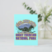 Nationaal park Trail Ridge Road Rocky Mountain Briefkaart (Staand voorkant)