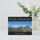 Nationaal park Trail Ridge Road Rocky Mountain Briefkaart (Staand voorkant)
