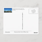 Nationaal park Trail Ridge Road Rocky Mountain Briefkaart (Achterkant)