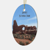 Nationaal park Turret Arch - Arches Keramisch Ornament (Links)