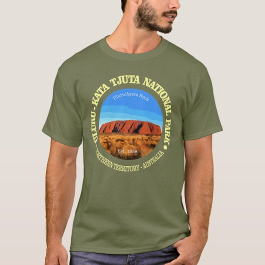 Nationaal park Uluru - Kata Tjuta T-shirt (Voorkant)