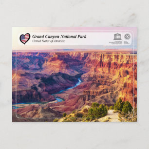 Nationaal park UNESCO - Grand Canyon Briefkaart