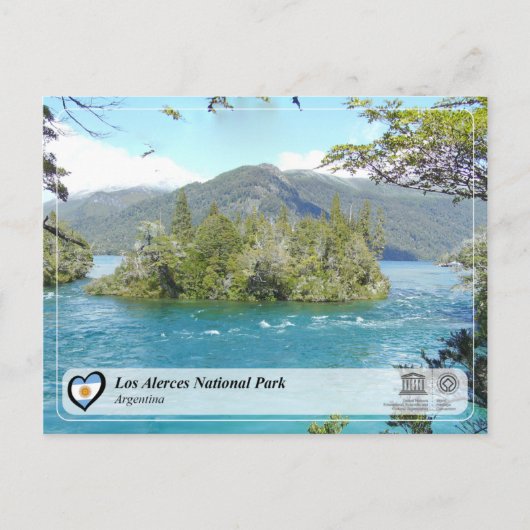 Nationaal park UNESCO - Los Alerces Briefkaart (Voorkant)