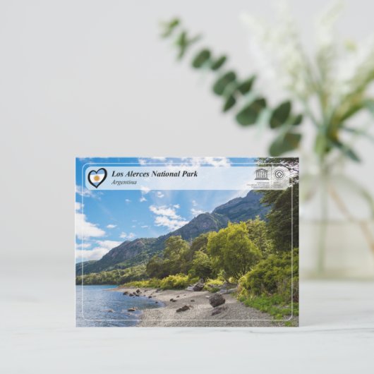 Nationaal park UNESCO - Los Alerces Briefkaart (Staand voorkant)