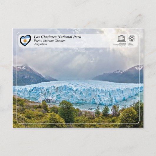 Nationaal park UNESCO - Los Glaciares Briefkaart (Voorkant)