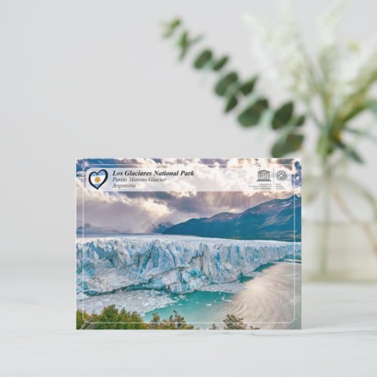 Nationaal park UNESCO - Los Glaciares Briefkaart (Staand voorkant)