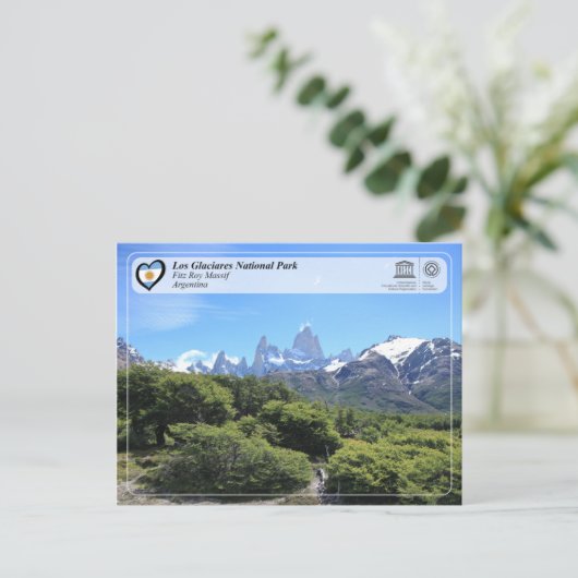 Nationaal park UNESCO - Los Glaciares Briefkaart (Staand voorkant)