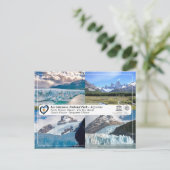 Nationaal park UNESCO - Los Glaciares Briefkaart (Staand voorkant)