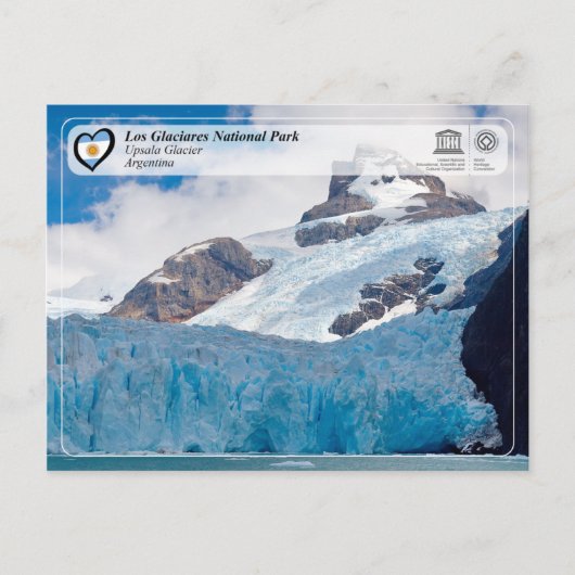 Nationaal park UNESCO - Los Glaciares Briefkaart (Voorkant)