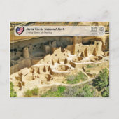 Nationaal park UNESCO WHS - Mesa Verde Briefkaart (Voorkant)