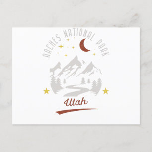 Nationaal park Utah  Arches Briefkaart