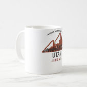 Nationaal park Utah Arches Koffiemok (Voorkant links)