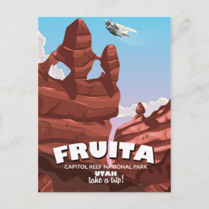 Nationaal park Utah Briefkaart