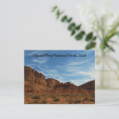 Nationaal park Utah Briefkaart (Staand voorkant)