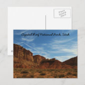 Nationaal park Utah Briefkaart (Voorkant / Achterkant)