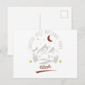  nationaal park Utah Briefkaart (Voorkant / Achterkant)