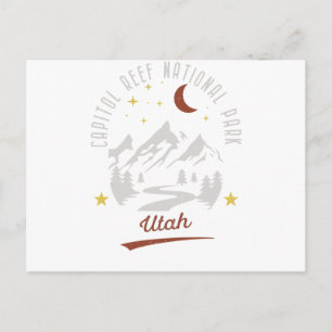  nationaal park Utah Briefkaart