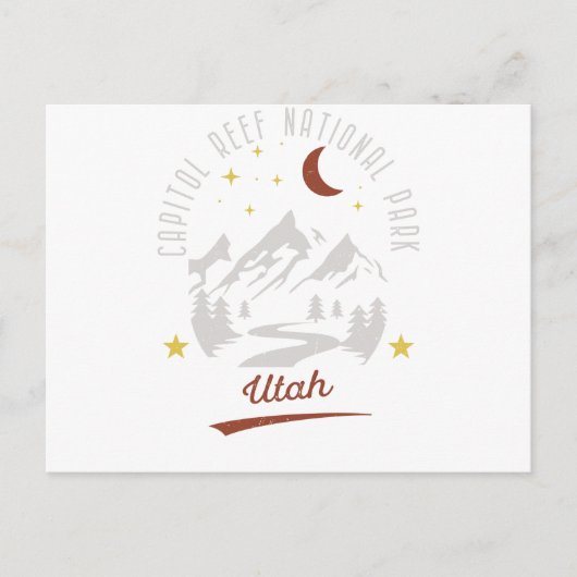  nationaal park Utah Briefkaart (Voorkant)