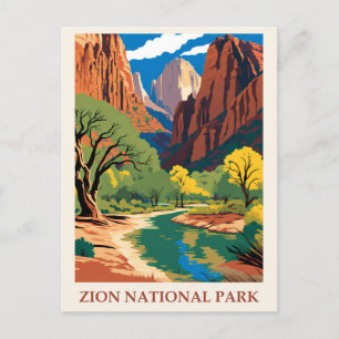 Nationaal Park Utah Briefkaart