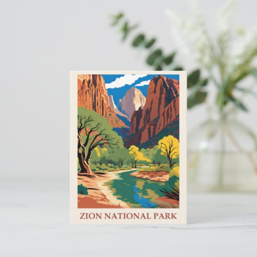  Nationaal Park Utah Briefkaart (Staand voorkant)