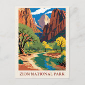  Nationaal Park Utah Briefkaart (Voorkant)