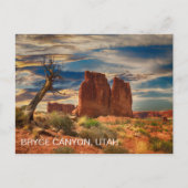 Nationaal park Utah Bryce Canyon Briefkaart (Voorkant)