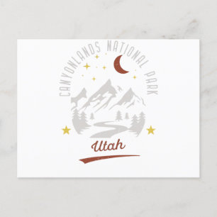  Nationaal Park Utah Canyonlands Briefkaart