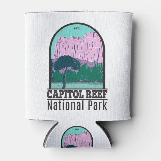 Nationaal park Utah Capitol Reef Blikjeskoeler (Voorkant)