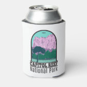 Nationaal park Utah Capitol Reef Blikjeskoeler (Blikje Achterkant)