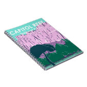 Nationaal park Utah  Capitol Reef Notitieboek (Rechterzijde)