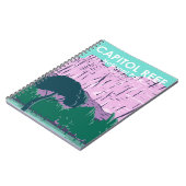 Nationaal park Utah  Capitol Reef Notitieboek (Linkerzijde)