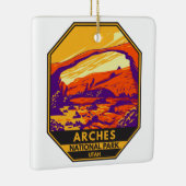 Nationaal park Utah Landscape  Keramisch Ornament (Rechts)