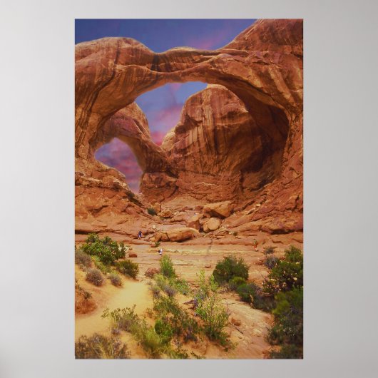Nationaal park Utah Poster (Voorkant)