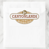 Nationaal park Utah Rechthoekige Sticker (Tas)