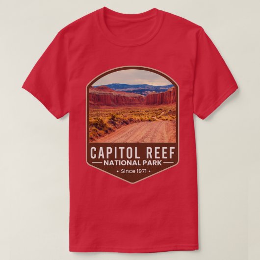Nationaal park Utah T-shirt (Design voorkant)