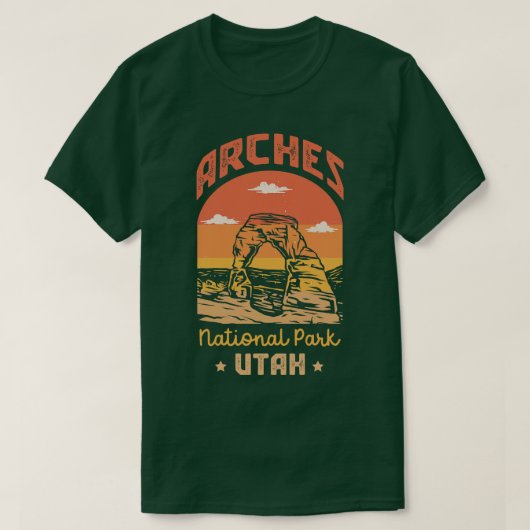 Nationaal park Utah T-shirt (Design voorkant)