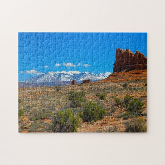 Nationaal Park Utah USA. Jigzaag Puzz Legpuzzel (Horizontaal)