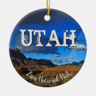 Nationaal park Utah Zion Keramisch Ornament