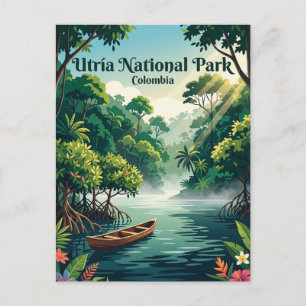Nationaal park Utría Colombia Briefkaart